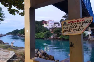 Ponte Pênsil de acesso à Prainha - Recado dos Pescadores