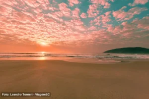 Praia da Barra da Lagoa - Nascer do Sol