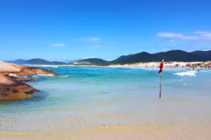 Praia da Joaquina - Vista do lado esquerdo da praia